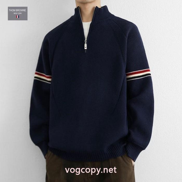 偽物 ブランド 販売セーターTHOM BROWNE販路限定モデル 速達発送 超HOT新品商品_0_0