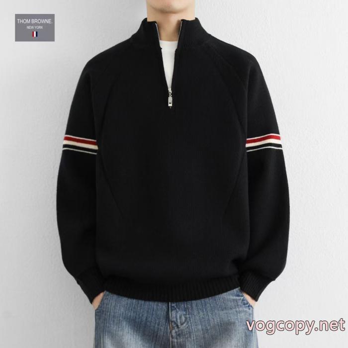 偽物 ブランド 販売セーターTHOM BROWNE販路限定モデル 速達発送 超HOT新品商品_0_1