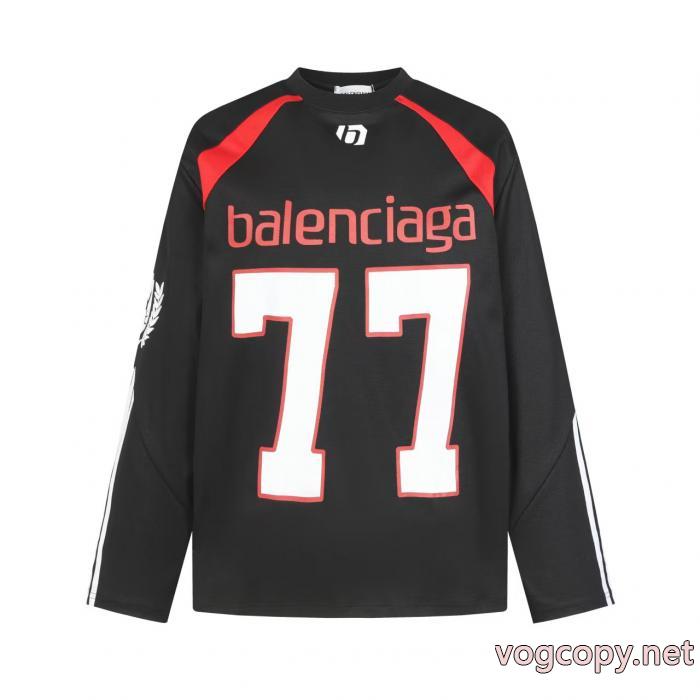 ブランド 偽物品質感 HOT本物保証 お得な長袖TシャツBALENCIAGA_0_1