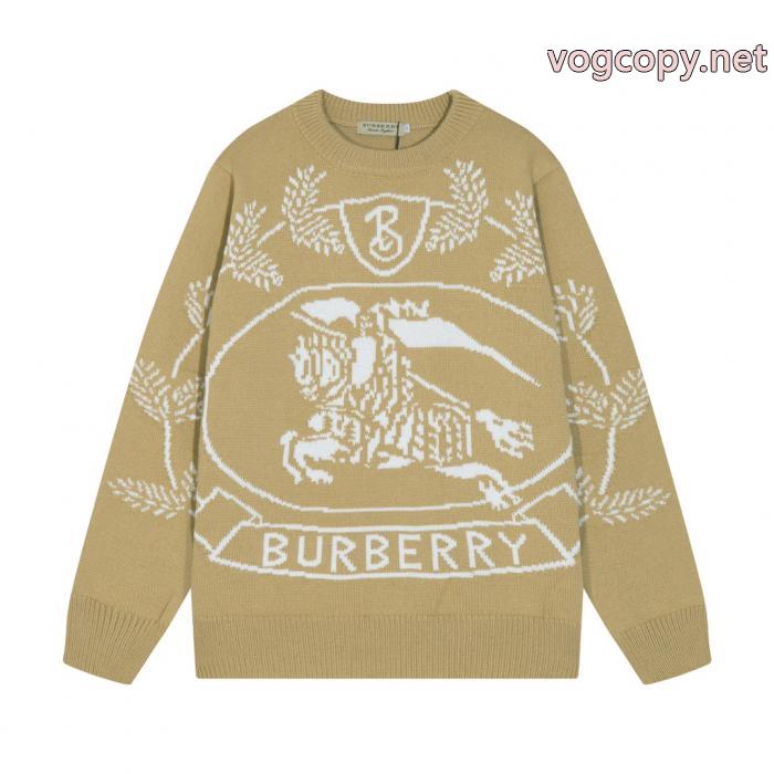 セーター偽 ブランド 販売BURBERRY大変人気 着心地に 販路限定モデル_0_3