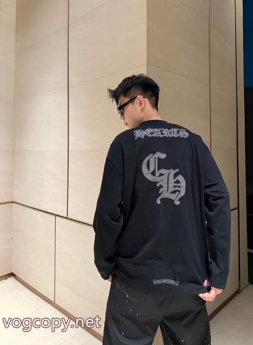 CHROME HEARTS上品な印象 SALE年末年始限定 秋らしい繊細なアイテム長袖Tシャツブランド スーパー コピー 通販_0_3
