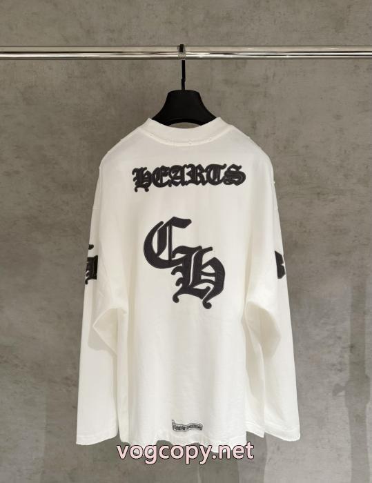 CHROME HEARTS上品な印象 SALE年末年始限定 秋らしい繊細なアイテム長袖Tシャツブランド スーパー コピー 通販_0_4