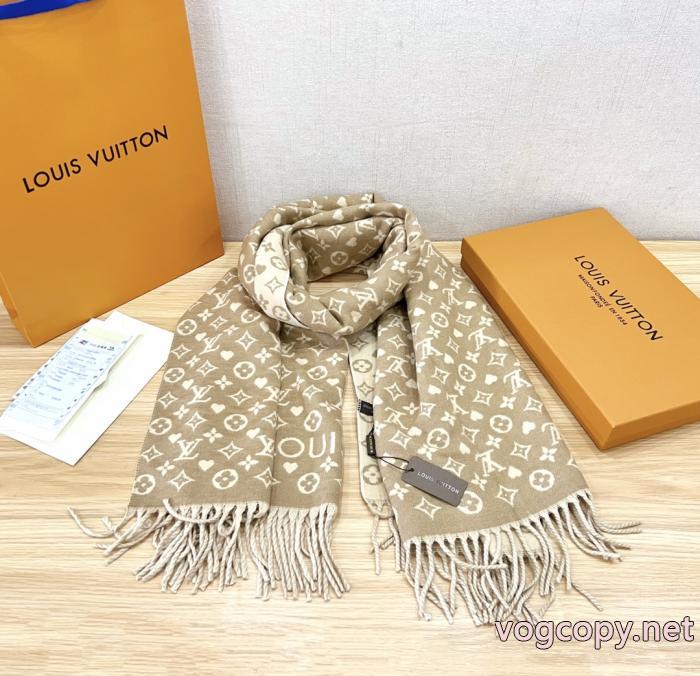 最終価格セール 限定SALE オシャレ大人を虜にする秋冬新作マフラーコピー 通販LOUIS VUITTON_0_2