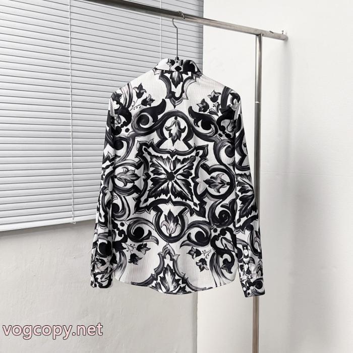 ブランド 偽物 激安最終セール 限定生産品 雑誌掲載Dolce&Gabbana長袖シャツ_0_1