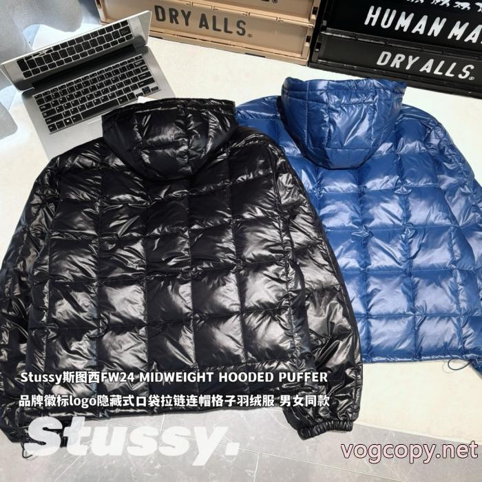 ダウンジャケット上品見え 速達可新作速乾超軽量 個性派STUSSY偽物 ブランド 激安_0_4