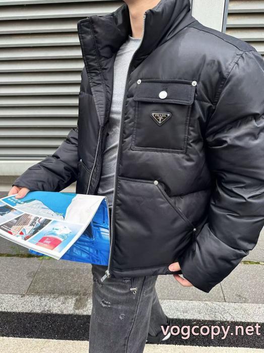 PRADAダウンジャケット偽物 通販 上品低価 VIP SALE！即発可！ 涼しげに演出_0_5