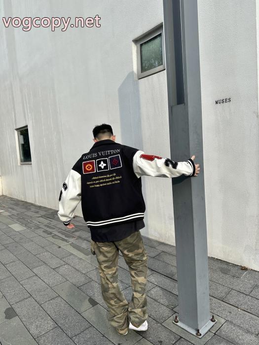 ジャケット偽 ブランド上品な落ち感ある プレゼントに スタイルUP効果ありLOUIS VUITTON_0_1