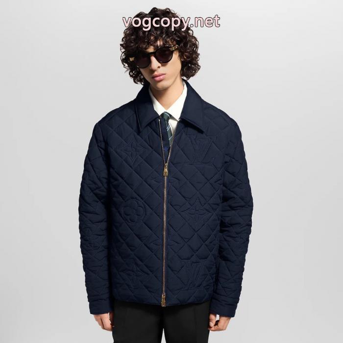 お洒落 完売再入荷   セレブ風 LOUIS VUITTON綿の服ジャケット偽物 ブランド ショップ_0_3