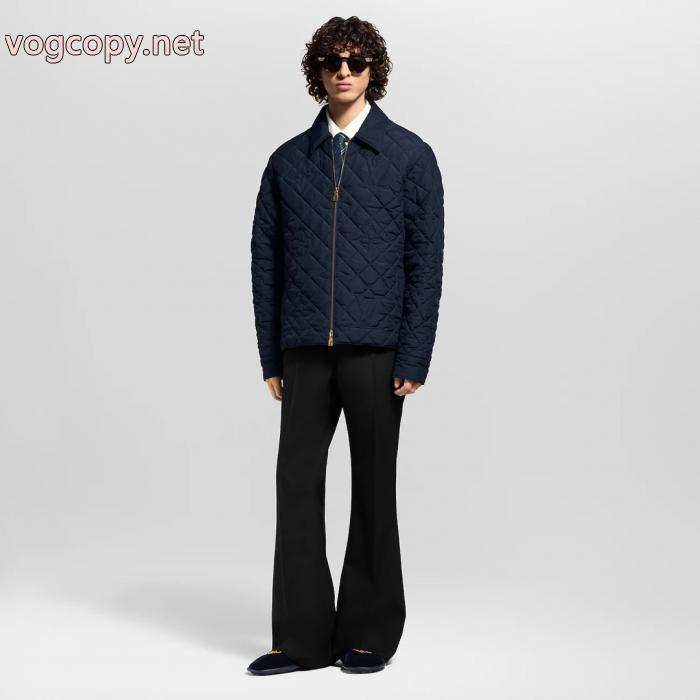 お洒落 完売再入荷   セレブ風 LOUIS VUITTON綿の服ジャケット偽物 ブランド ショップ_0_5