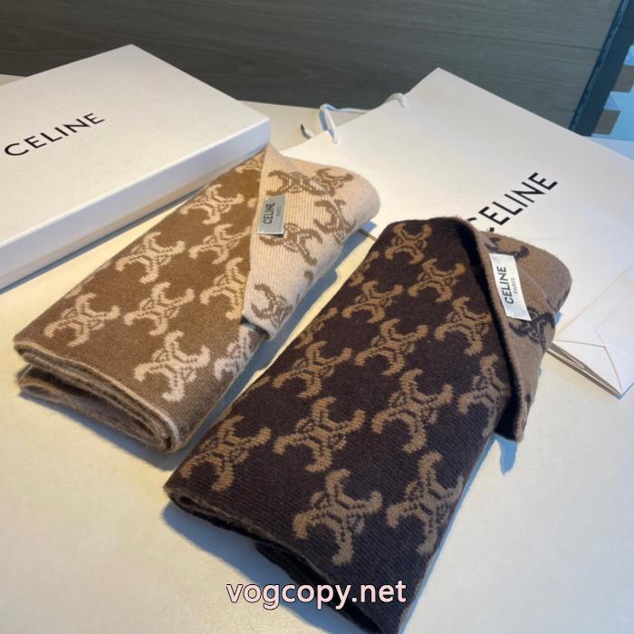 マフラー安い海外限定 存在感のある 存在感大CELINEブランド 品 スーパー コピー_0_1