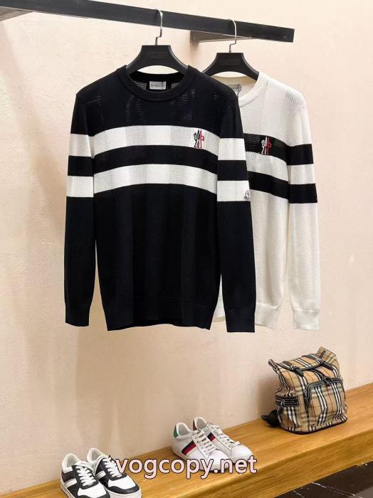 ブランド 通販MONCLERセーター華やかな印象に 一番人気 爽やかな印象_0_2