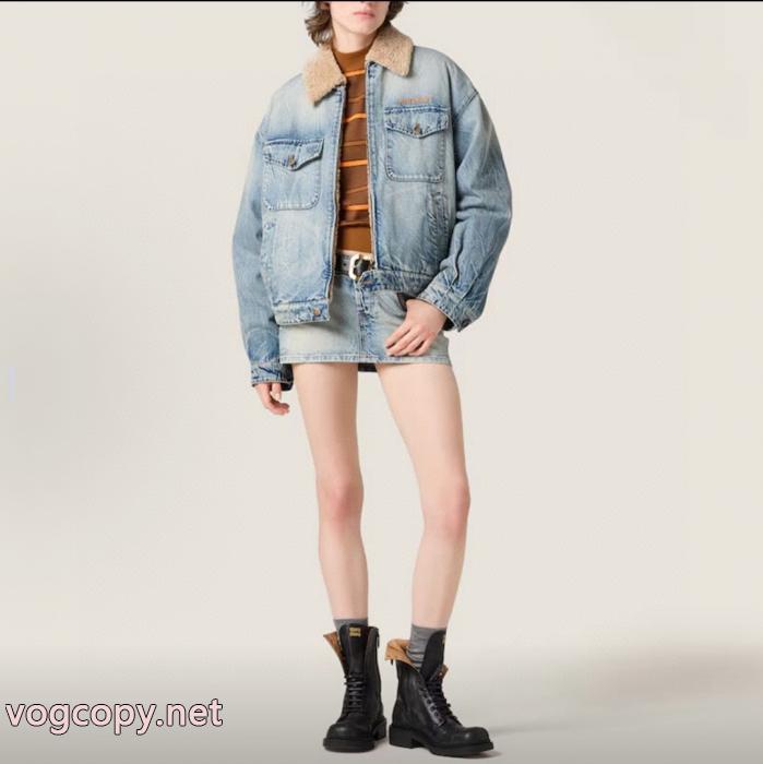 スーパー コピー冬季超人気アイテム ファッションな一品 新作入荷品質保証コートMIUMIU_0_1