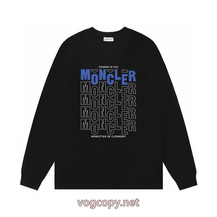 冬秋物先行発売  単品販売 オススメ商品MONCLER激安 通販 ブランド長袖Tシャツ_0_1
