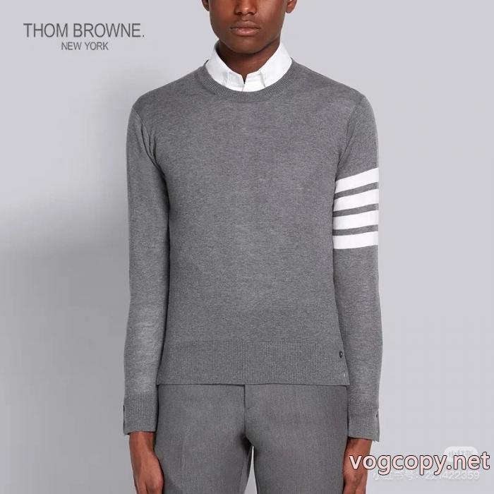 最新作入荷 優しい色合い 爆買い新品セーターブランド コピー 優良THOM BROWNE_0_2