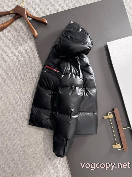PRADA人気名品 海外先行発売！ 定番品質保証コピー ブランド 優良ダウンジャケット_0_2