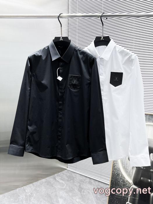 2025新作コレクション 2025大人気  上品ですっきり、好感度抜群コピー ブランド 通販 安心長袖シャツLOUIS VUITTON_0_2