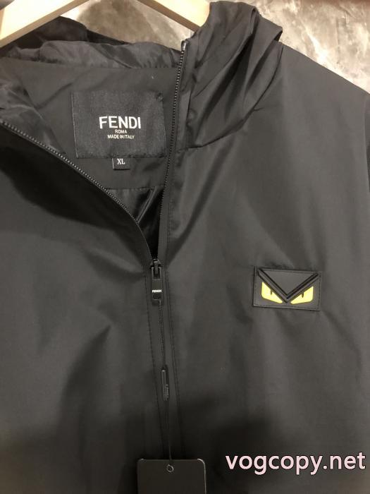 激安 ブランドジャケットFENDI定番カラー 着回し力抜群のシンプル クール印象_0_3