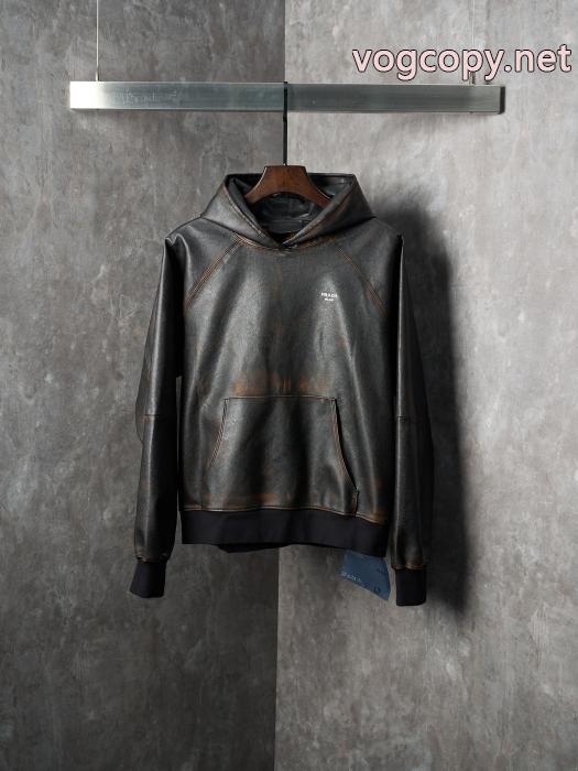 ジャケット正規品保証25秋冬 柔らかな着心地 安定した質感スーパー コピー 品PRADA_0_4