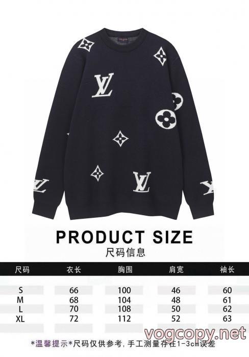 待望の再販売 日本未入荷カラー 根強い人気定番商品ブランド コピー 販売店LOUIS VUITTONセーター_0_2