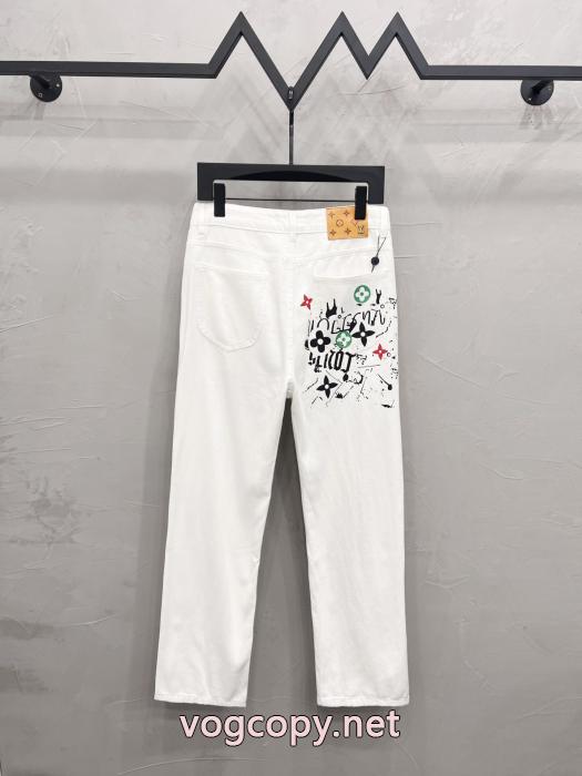 新価格で登場 視線を集めて SS25極上発売ブランド コピー ショップLOUIS VUITTONジーンズ_0_0