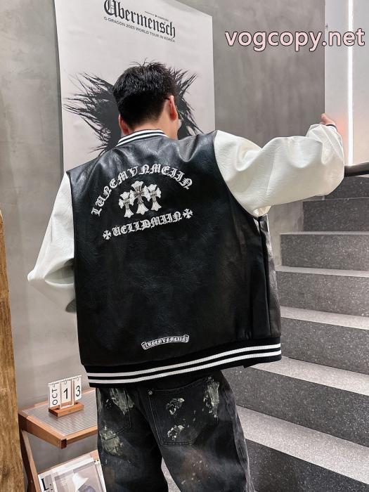 着こなし自在 魅力的 魅力的ジャケットCHROME HEARTSブランド コピー 品_0_2