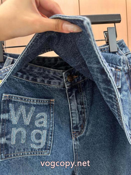 最新作入荷 好印象255% 高級感演出偽 ブランド 通販ジーンズALEXANDER WANG_0_2