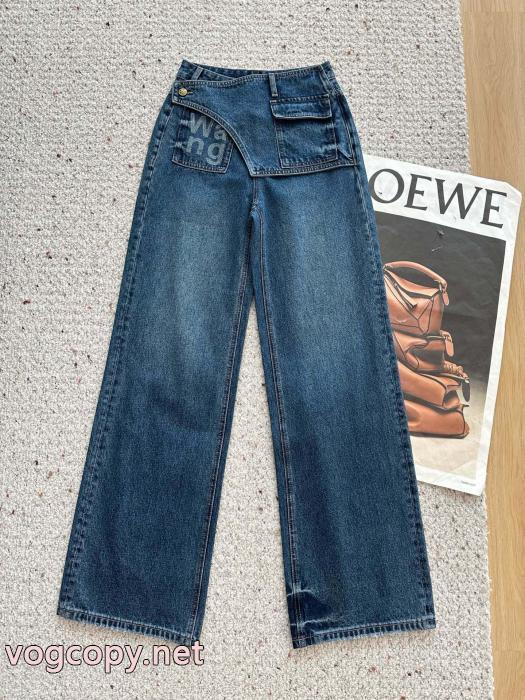 最新作入荷 好印象255% 高級感演出偽 ブランド 通販ジーンズALEXANDER WANG_0_3