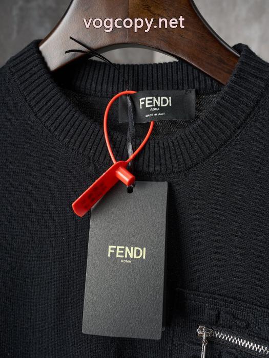 素晴らしい新作 秋冬大人気 ストレッチ伸縮性セーターコピー 通販FENDI_0_0