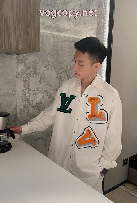長袖シャツスーパー コピー 販売LOUIS VUITTON超カッコイイ 個性的なデザ 高級素材を採用_0_0