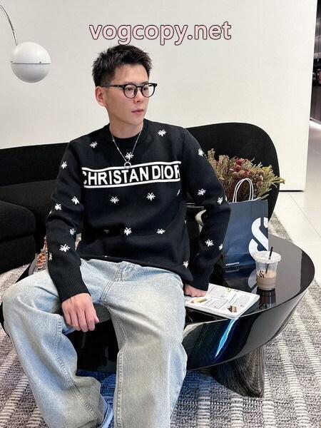 ブランド掲載商品 2025秋冬の流行りの新品 万能アイテム偽 ブランドセーターDior_0_2