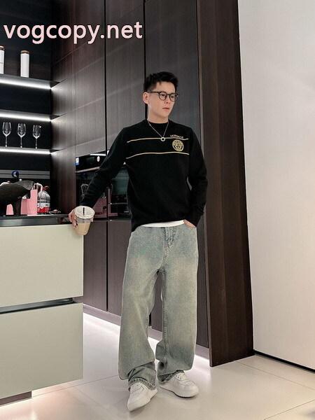 セーターブランド コピー 着払い新色登場 個性派  雑誌掲載VERSACE_0_1