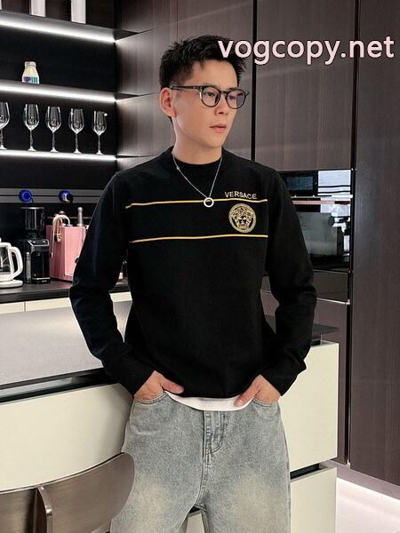 セーターブランド コピー 着払い新色登場 個性派  雑誌掲載VERSACE_0_2
