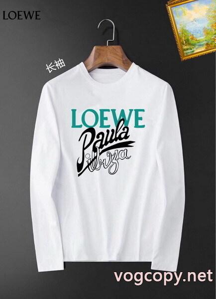 ブランド コピーLOEWE落ち着いた感覚 若々しい 最高ランク長袖Tシャツ_1_1