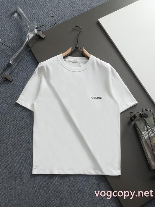 Tシャツ新作数量限定セール HOT新作登場 柔らかい色調CELINEスーパー コピー 販売_0_1