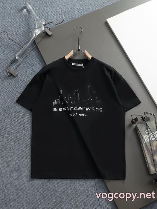 ブランド スーパー コピーTシャツALEXANDER WANGロゴが印象的 全国無料格安 ナチュラル_0_4