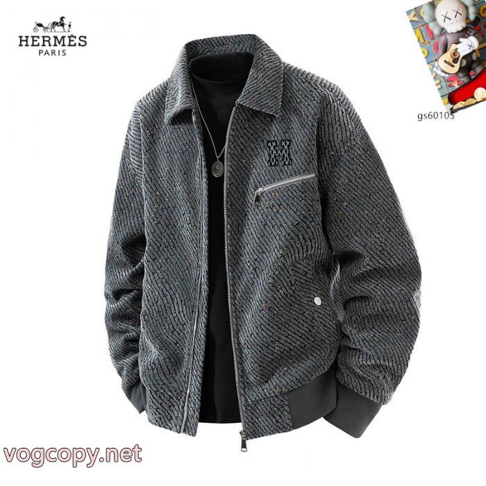 ジャケットHERMESブランド コピー 専門店レア色入荷 高評価人気品 プチプラファッション_0_2