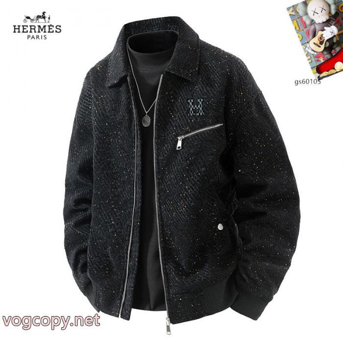 ジャケットHERMESブランド コピー 専門店レア色入荷 高評価人気品 プチプラファッション_0_3