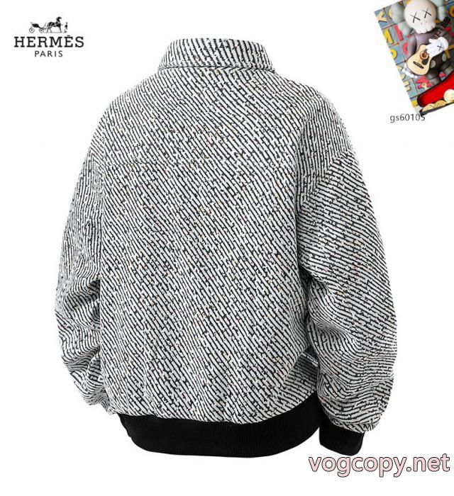 ジャケットHERMESブランド コピー 専門店レア色入荷 高評価人気品 プチプラファッション_0_4