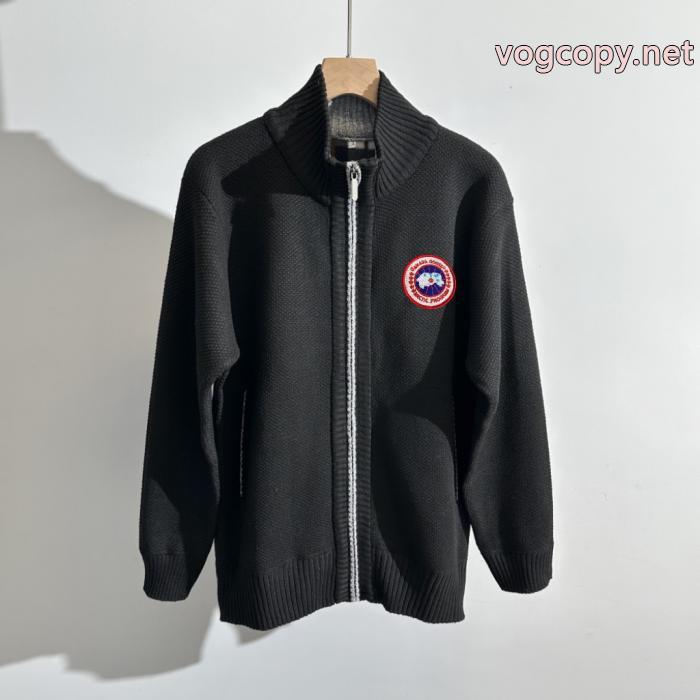 今年マスト お洒落が人気新品 素敵なデザインブランド コピー 安心ニットコートCanada Goose_0_5