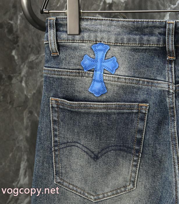 希少価値大 大人気希少！ 永遠の定番ブランド コピー 販売ジーンズCHROME HEARTS_0_3