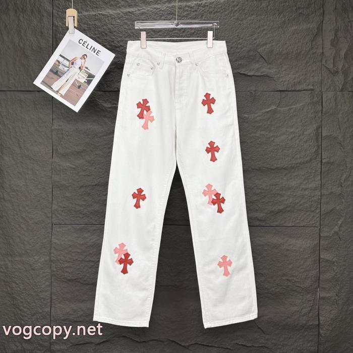 ブランド コピー 安心最安値 超カッコイイ 希少お得！CHROME HEARTSジーンズ_0_0