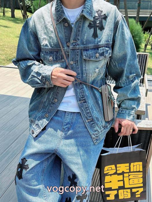 コピー ブランド 優良CHROME HEARTS永遠の定番人気 セール中 高級感に溢れジャケット_0_1