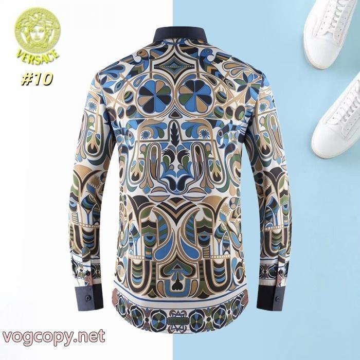 VERSACE2025秋冬に人気のトレンド新作 海外限定 超激得新作ブランド コピー 専門店長袖シャツ_0_3
