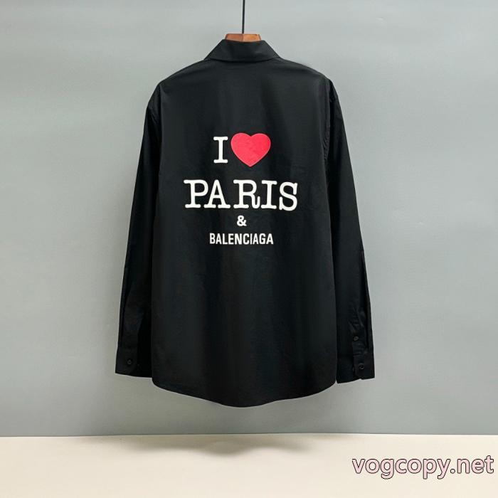 BALENCIAGA長袖シャツブランド スーパー コピー 通販限定数限り 2025-26AW☆韓国の人気 流行り_0_0