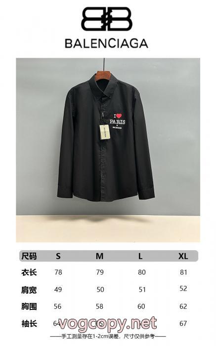 BALENCIAGA長袖シャツブランド スーパー コピー 通販限定数限り 2025-26AW☆韓国の人気 流行り_0_1