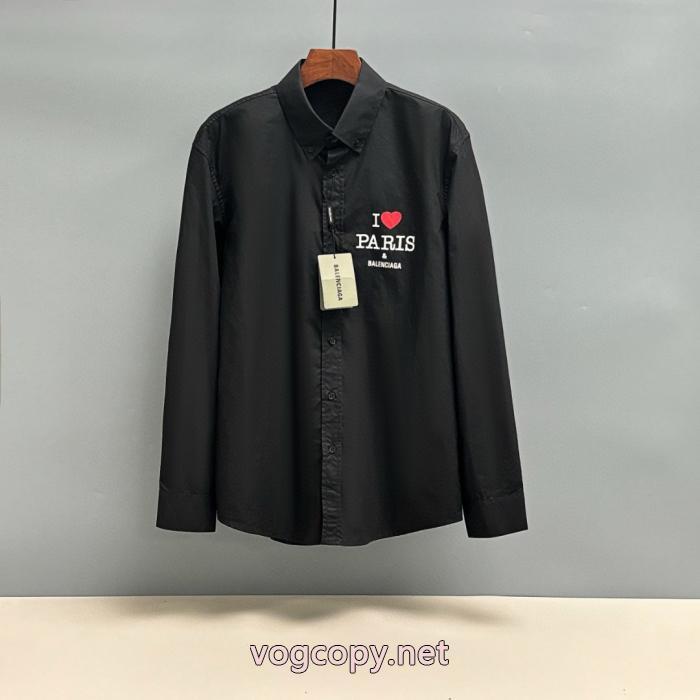 BALENCIAGA長袖シャツブランド スーパー コピー 通販限定数限り 2025-26AW☆韓国の人気 流行り_0_2