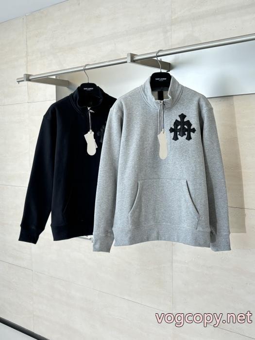 パーカーカワイイ雰囲気 インフォーマル 手元に在庫ありブランド 偽物 通販CHROME HEARTS_0_4