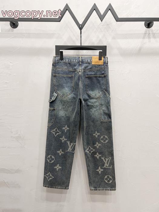限定SALE 雑誌掲載 待望の再販売偽物 ブランド ショップLOUIS VUITTONジーンズ_0_0