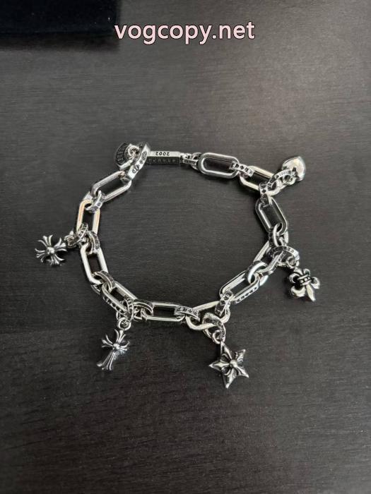 絶対欲しい新作 不動の人気商品 今年も大人気ブレスレットCHROME HEARTSスーパー コピー 販売_0_0