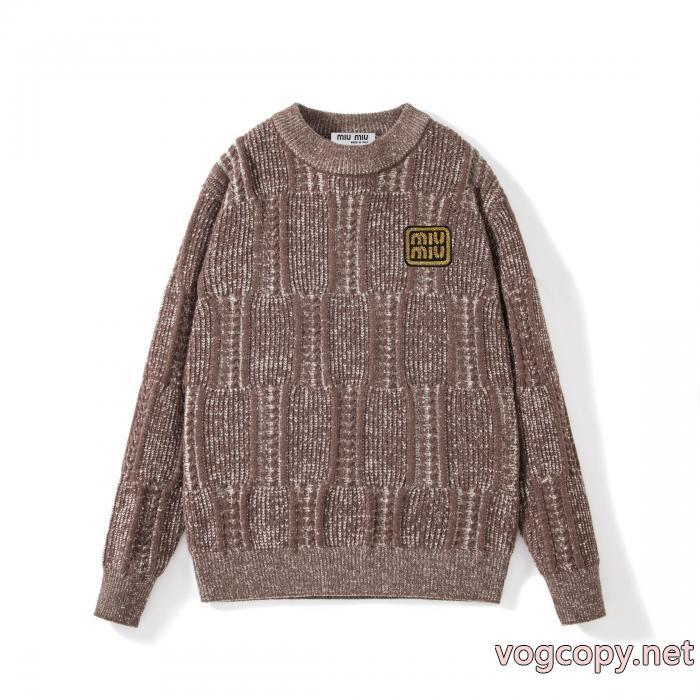 超定番人気 新作！日本未入荷 在庫数限定ブランド コピー 専門セーターMIUMIU_0_3